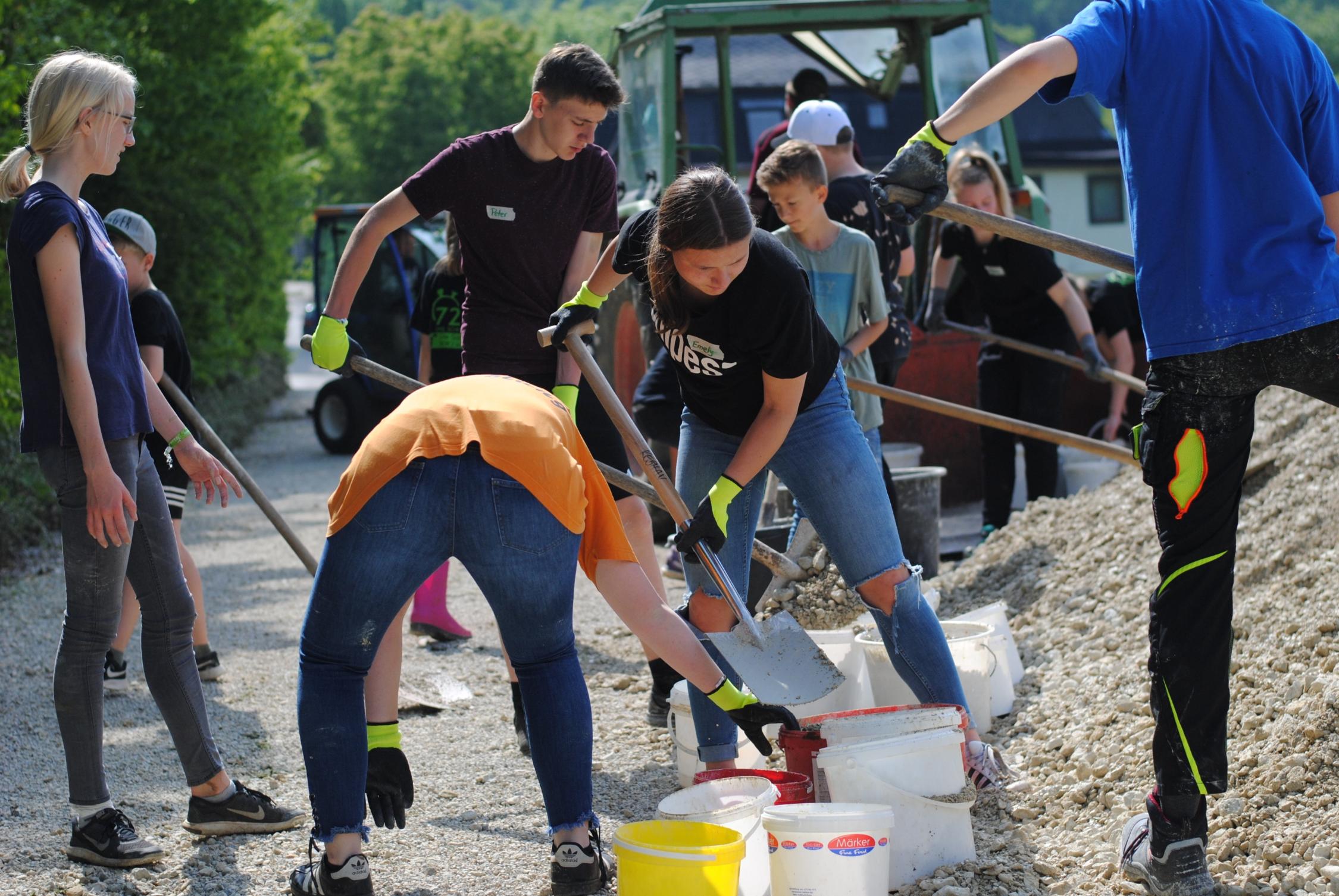 72-Stunden-Aktion 2019 'Und schickt der Himmel'