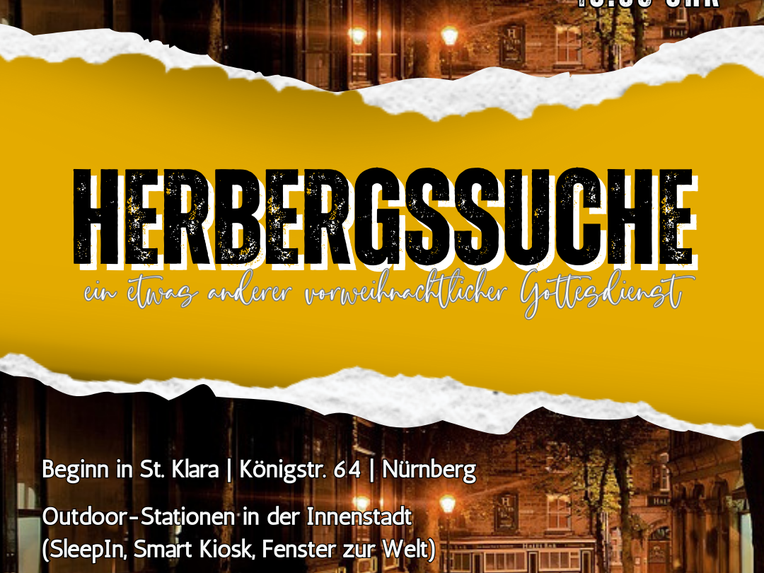 Herbergssuche - ein etwas anderer vorweihnachtlicher Gottesdienst