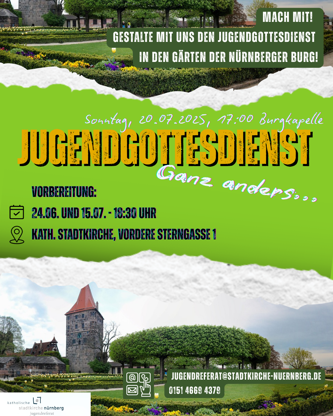 Jugendgottesdienst Plakat