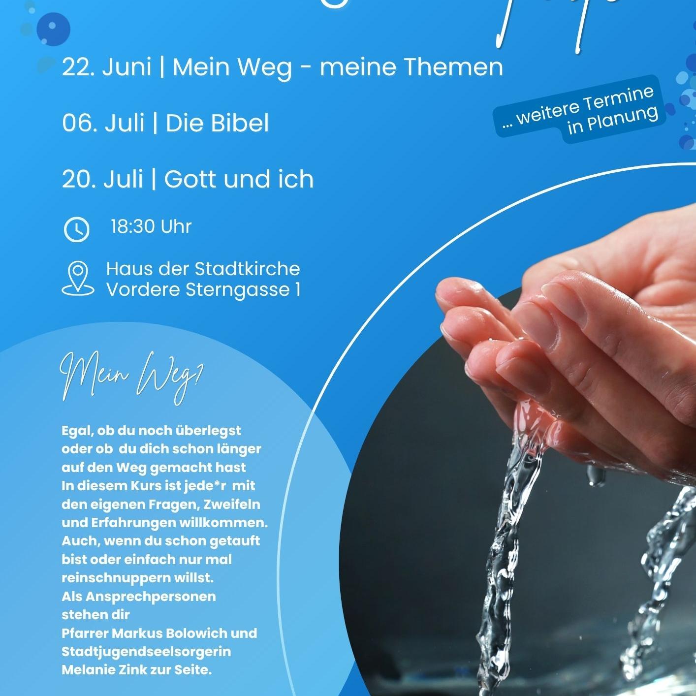 Mein Weg zur Taufe
