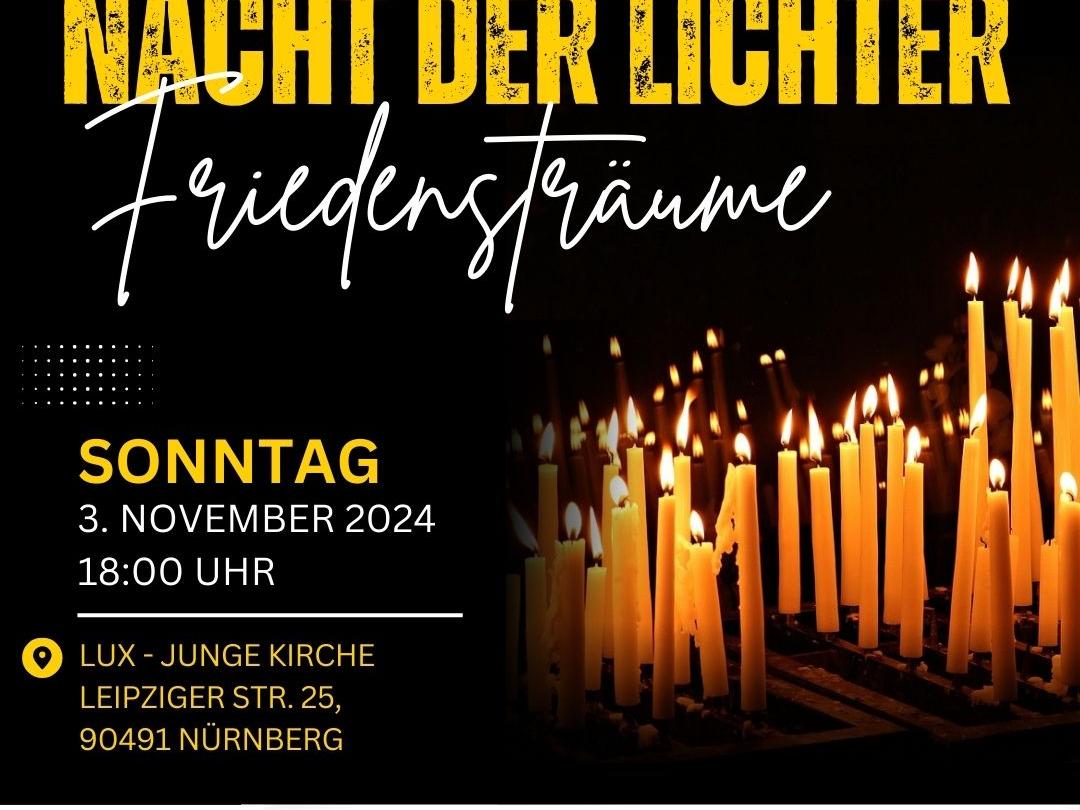 Junge Nacht der Lichter: Friedens(t)räume