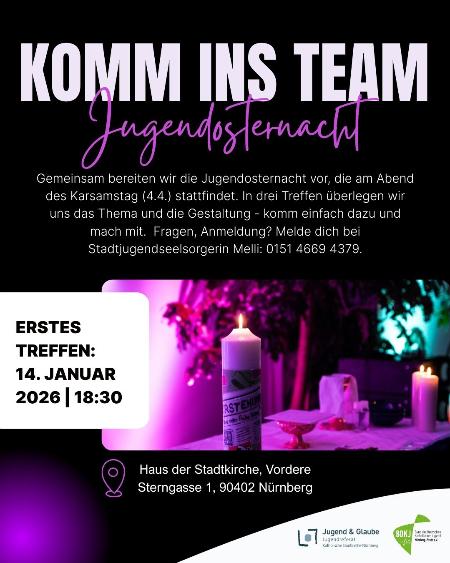 Team Jugendosternacht (c) Jugendreferat Team Jugendosternacht